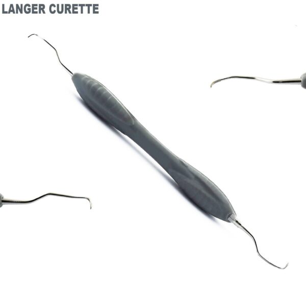 Silicone Handle Dental Sickle Scaler & Periodontal Curette - Image 5