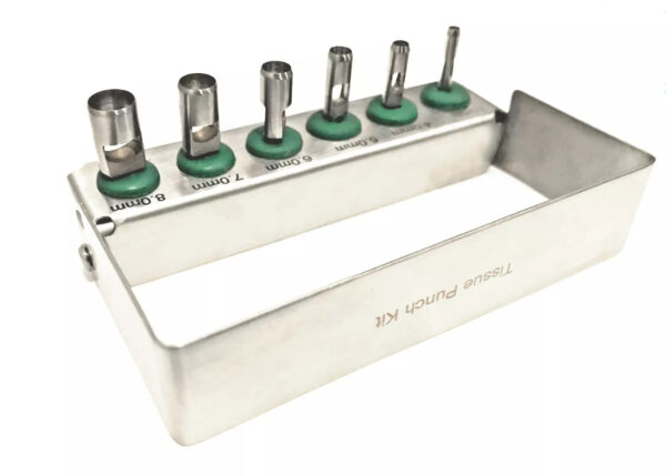 6pcs Implant Tissue Punch Kit