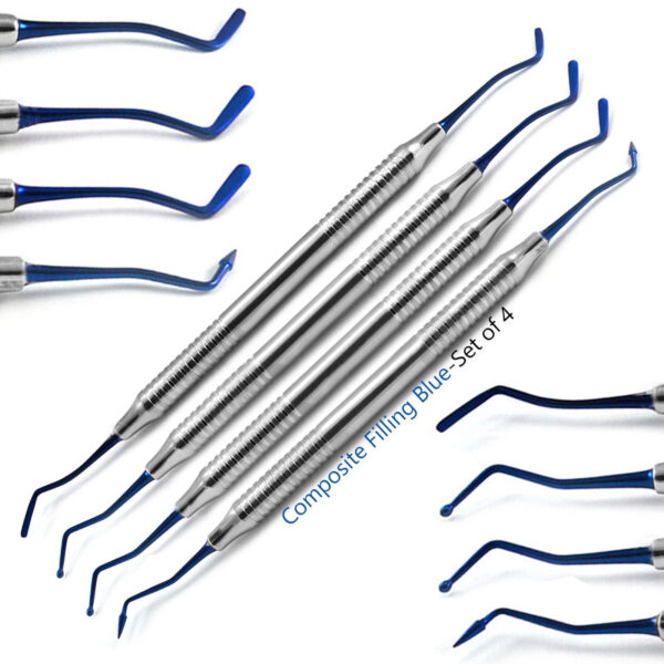Blue Titanium Composite Filling Set