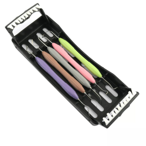 5Pcs Dental Composite Filling Instruments Set - Image 2