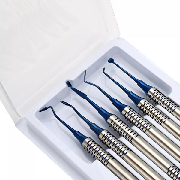 6Pcs Dental Composite Resin Filling Instruments Set