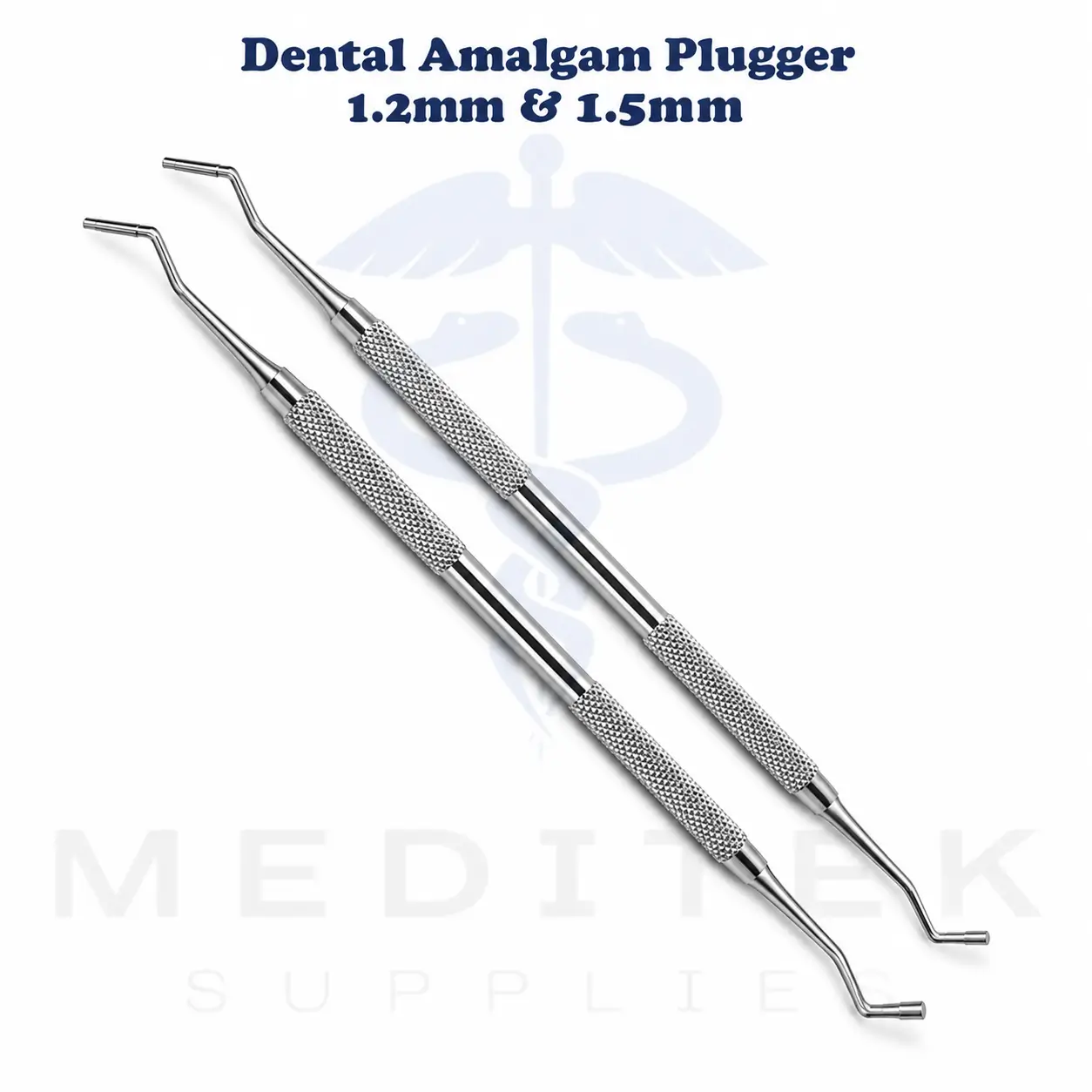Dental Amalgam Filling Plugger Double Ended 720-1 Stainless Steel