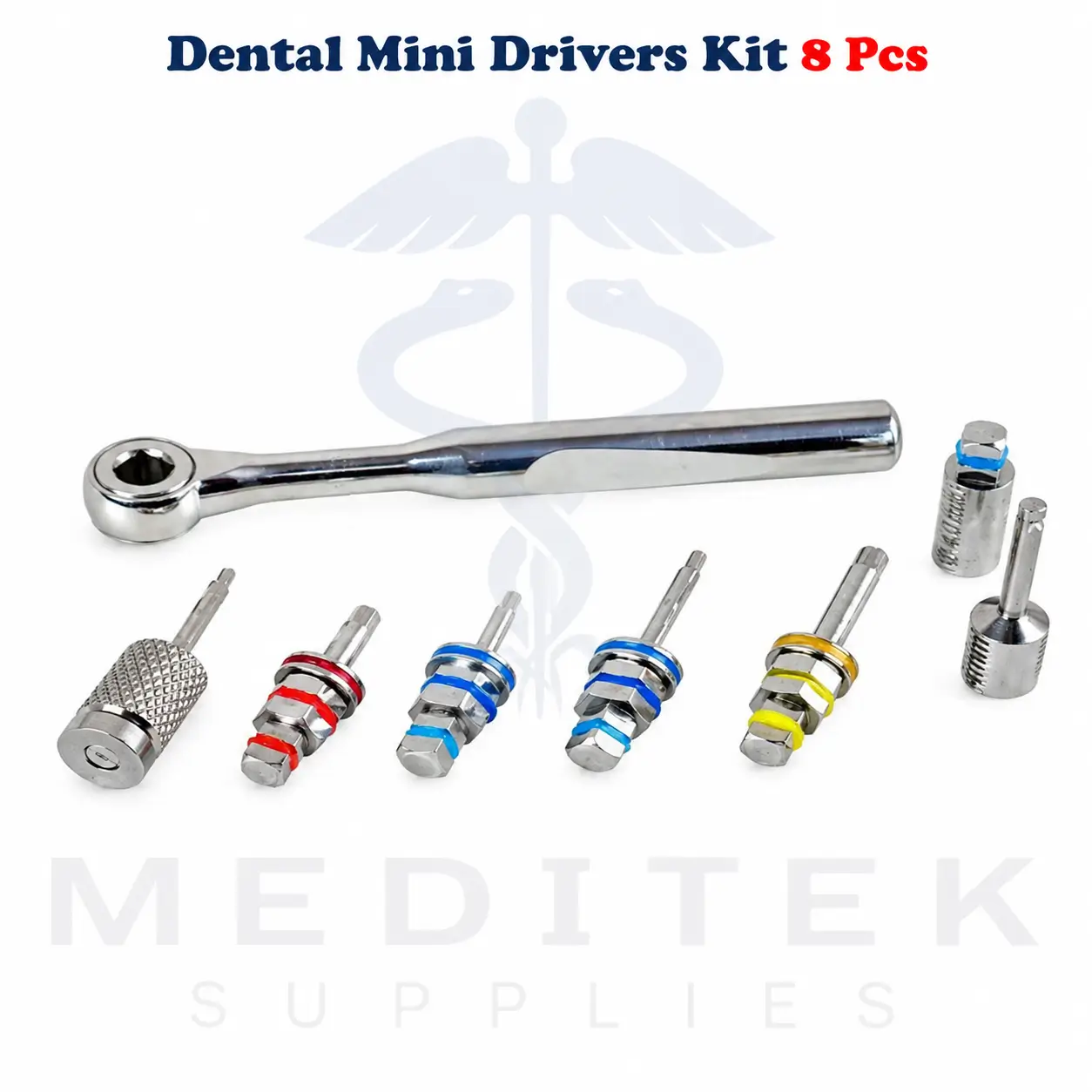 8pcs Dental Mini Drivers Kit - Image 2