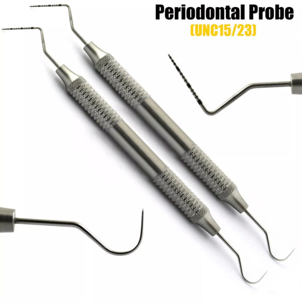 2Pc Periodontal Explorer Probe UNC15/23 Set