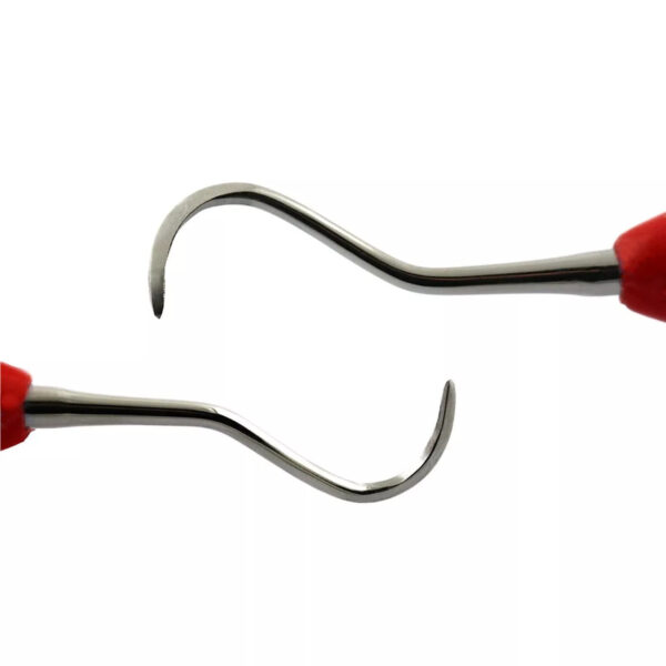 Silicone Handle Dental Sickle Scaler & Periodontal Curette - Image 3