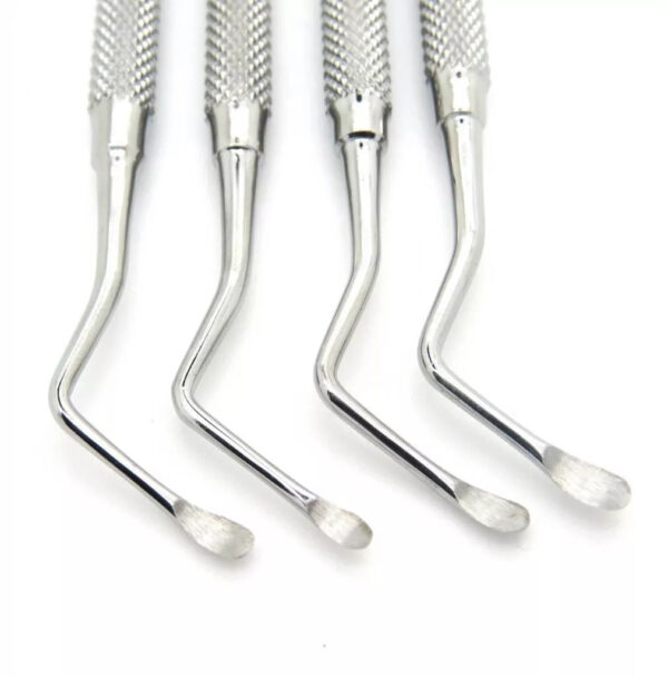 4Pcs Periodontal Lucas Bone Curettes Set - Image 3