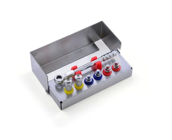 6.35mm Hex Dental Ratchet & Hand Driver Set with Bur Holder - Image 2