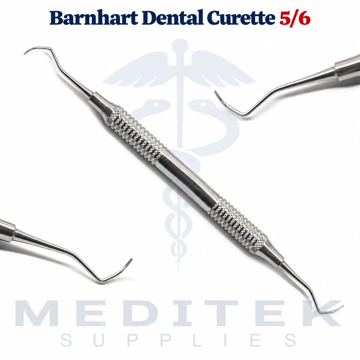 5/6 Barnhart Universal Dental Curette – Double Ended Hollow Handle