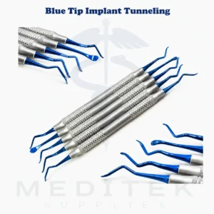 PDL Blue Tip Implant Tunneling Instruments