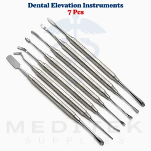 Implant Surgical Periosteal Elevators Set – Dental Elevation Instruments CE 7 Pcs