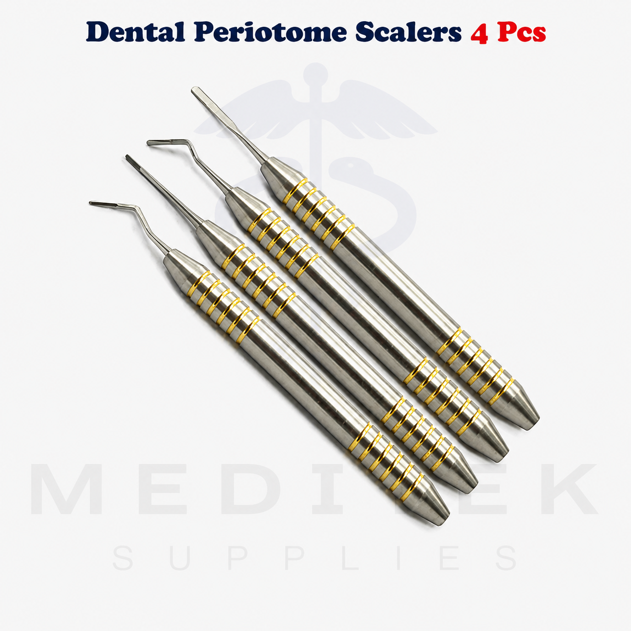 4Pcs Dental Periotome Scalers Set