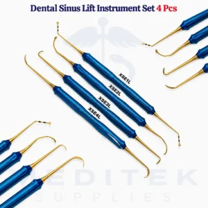 Dental Sinus Lift Instrument Set (4 Pieces) – Premium Implantology & Surgical Kit