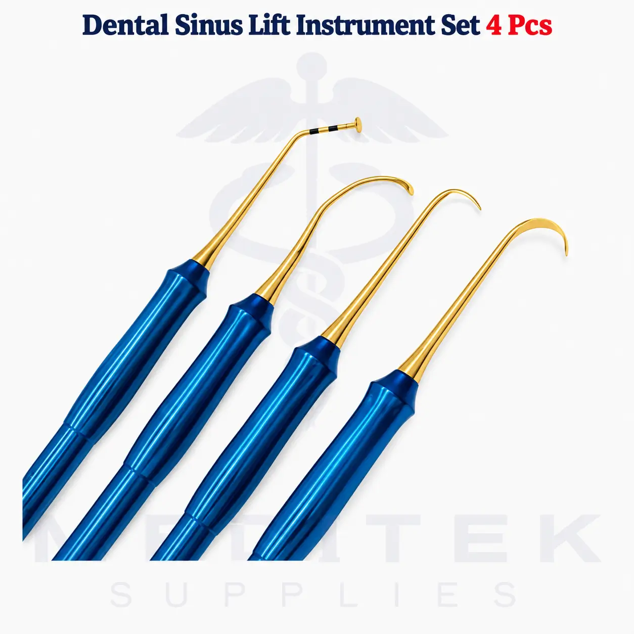 Dental Sinus Lift Instrument Set (4 Pieces) – Premium Implantology & Surgical Kit - Image 3
