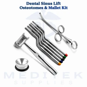 Dental Sinus Lift Osteotomes & Mallet Kit