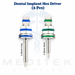 2Pc Dental Implant Hex Driver Set – 2.42mm