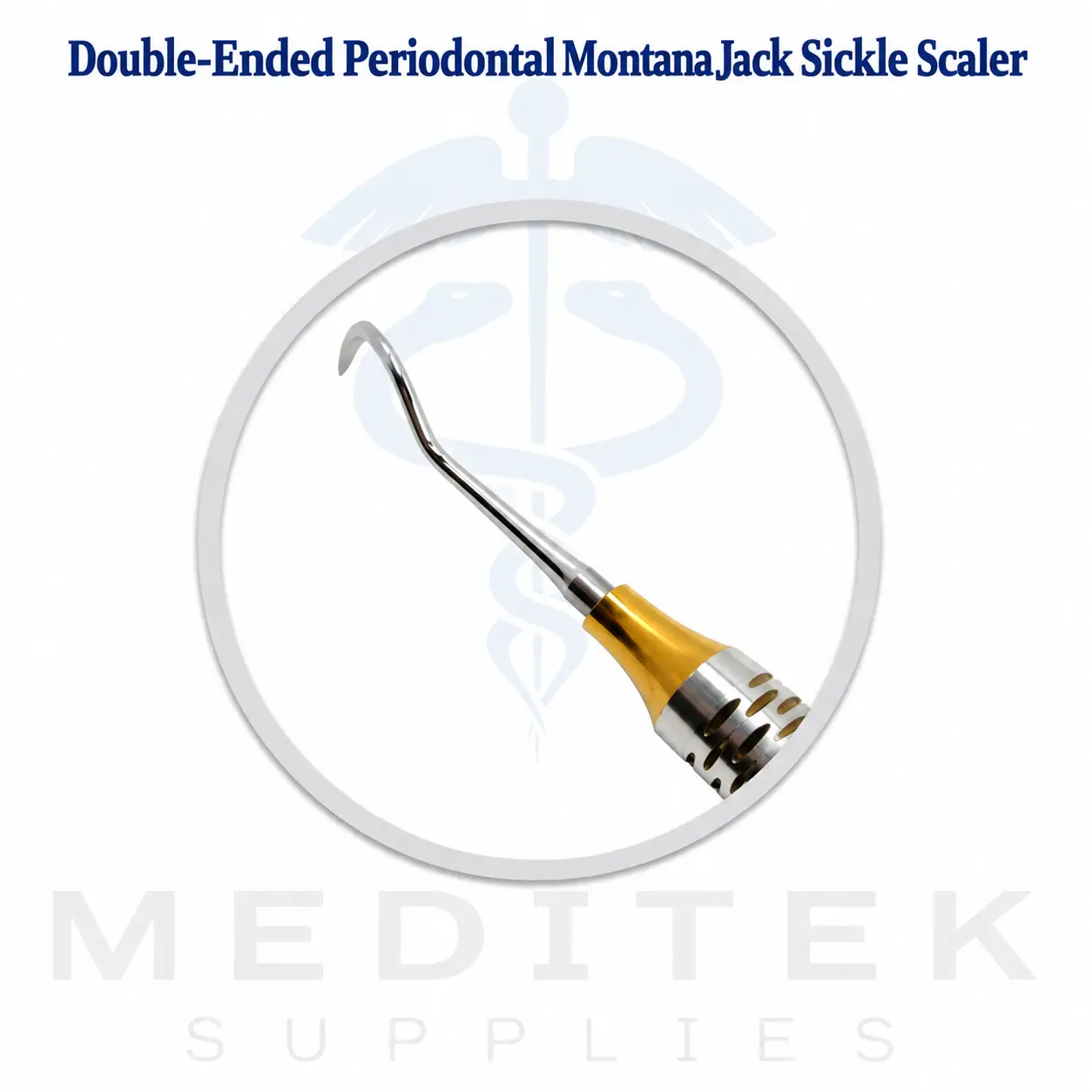 Double-Ended Periodontal Montana Jack Sickle Scaler - Image 2