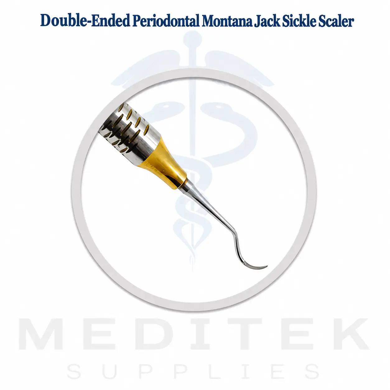 Double-Ended Periodontal Montana Jack Sickle Scaler - Image 3