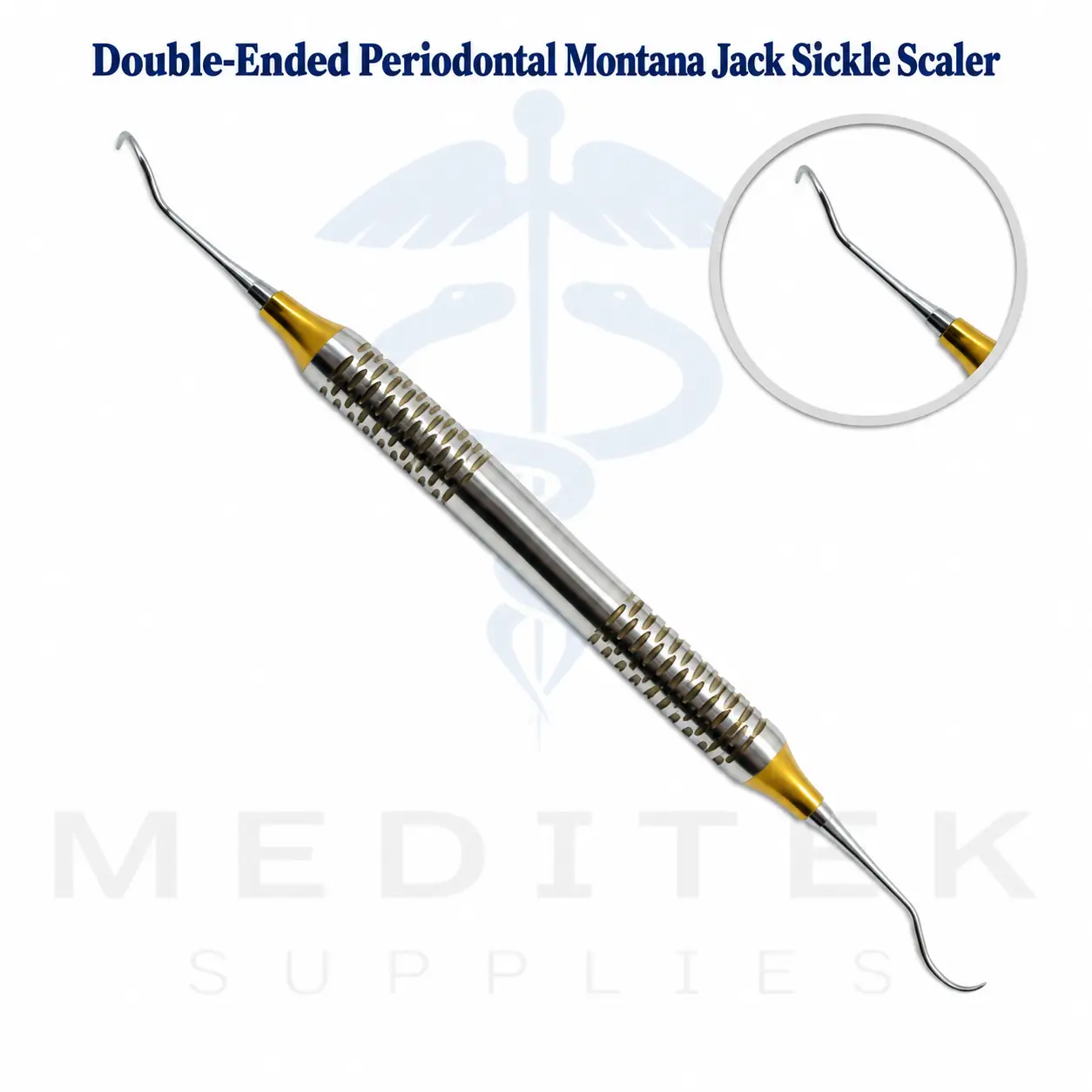 Double-Ended Periodontal Montana Jack Sickle Scaler