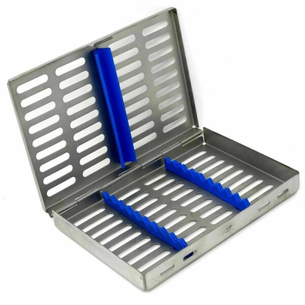 10x10 Dental Surgical Sterilization Cassette Tray SS - Image 3