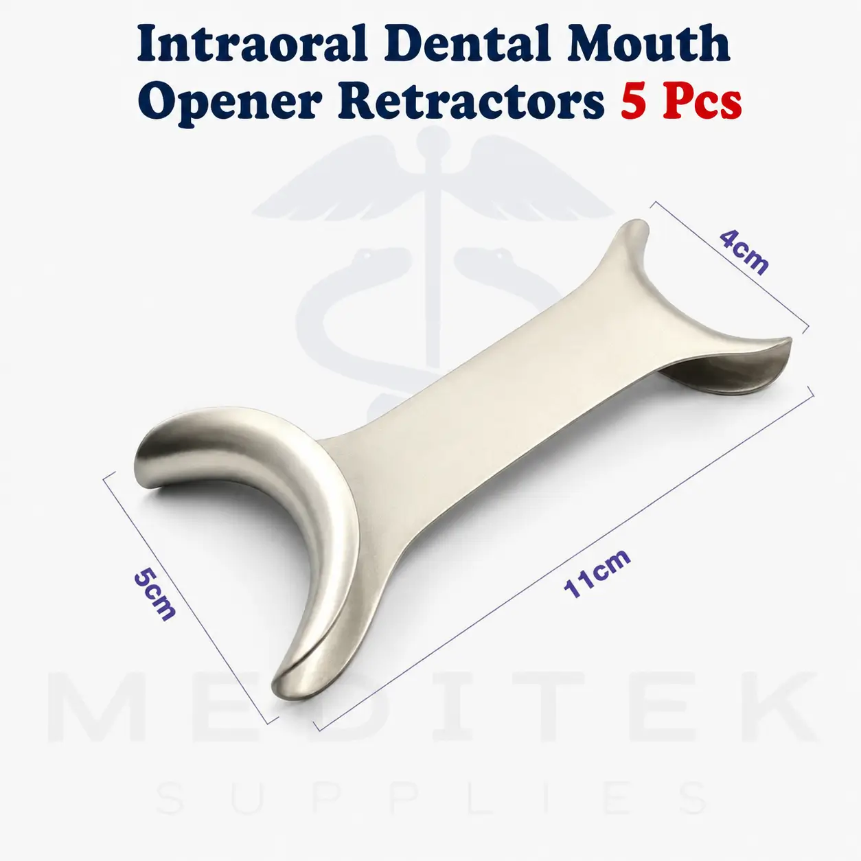 5Piece Intraoral Dental Mouth Opener Retractors Set - Image 2