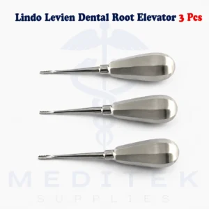3Pcs Lindo Levien Dental Root Elevators