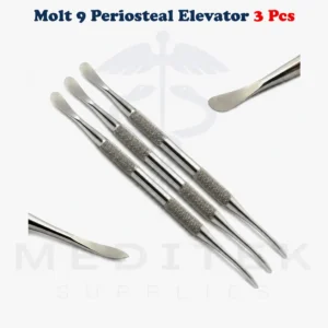 3X Molt 9 Surgical Periosteal Elevator