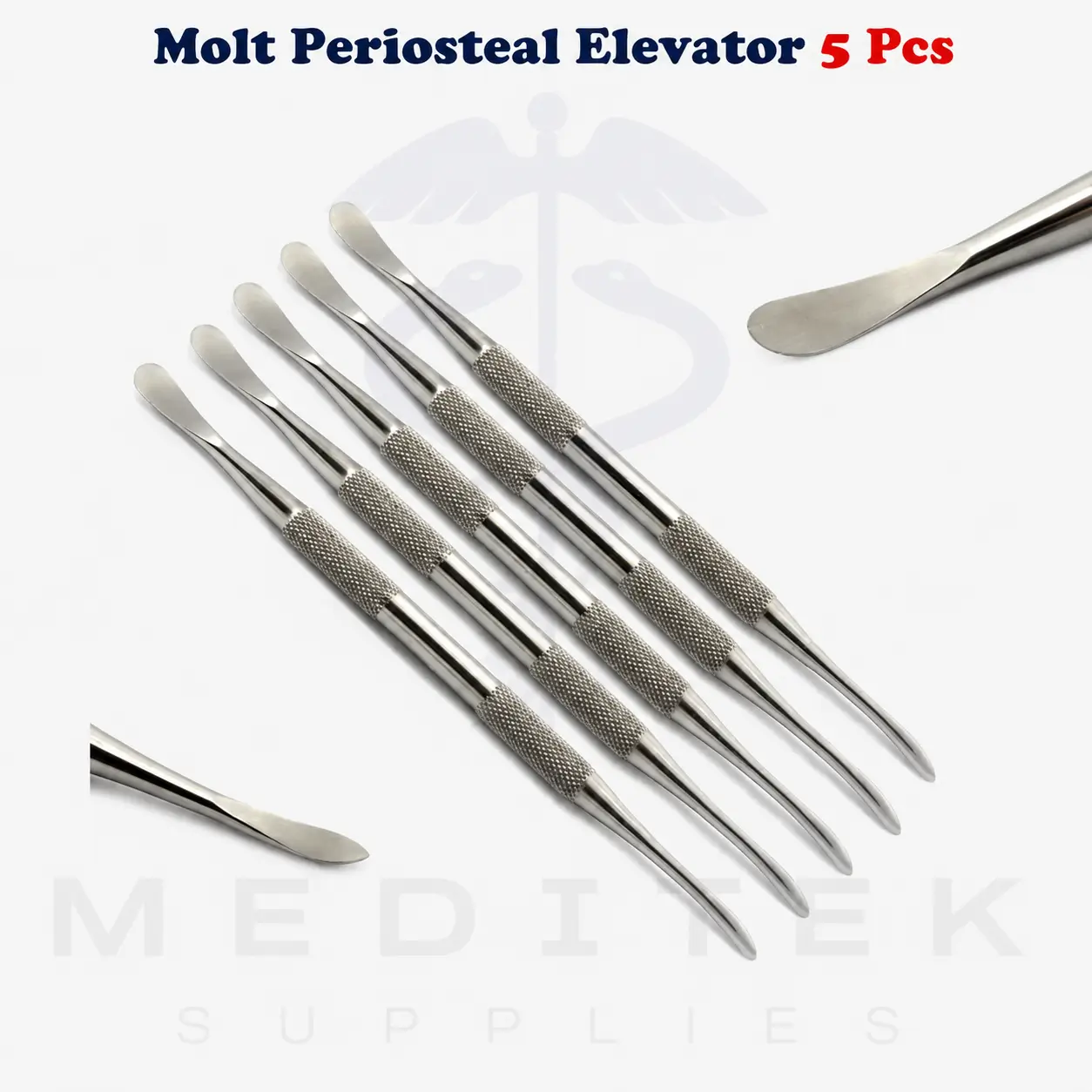 5Pcs Molt Periosteal Elevator Set