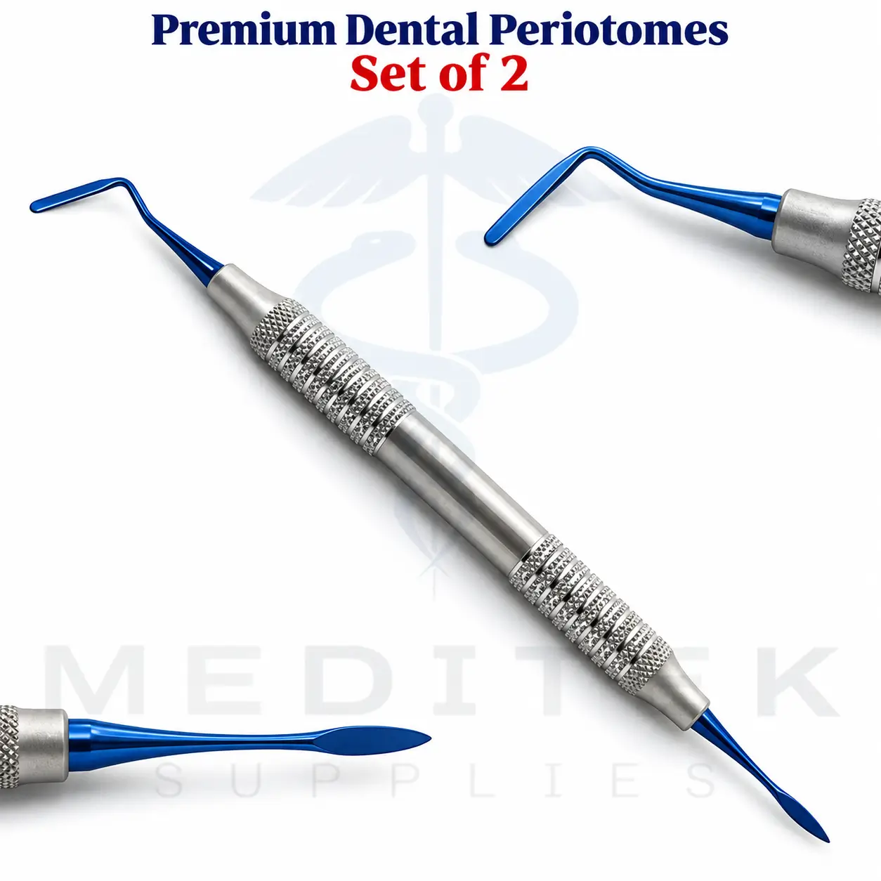 Periodontal Periotomes PT-1 PT-2 Dental Implant Surgery Tools - Image 2