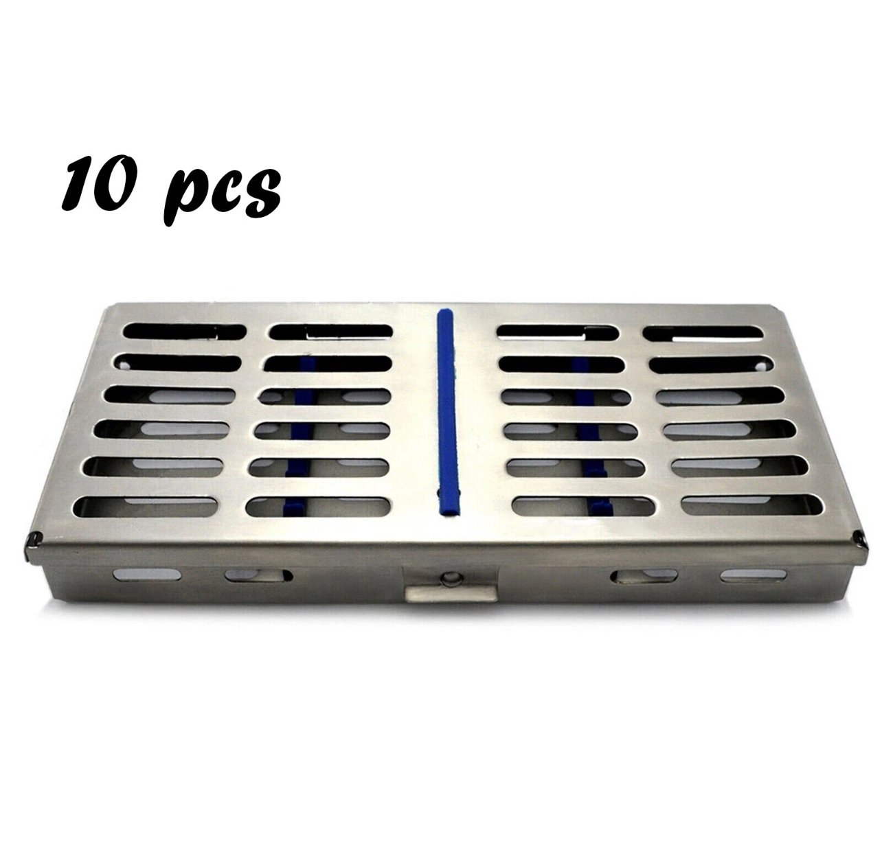 10 X Dental Autoclave Cassette Rack for 7 Instruments