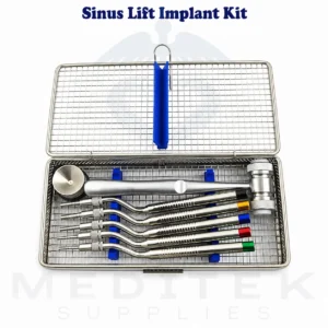 MediTek Sinus Lift Implant Kit with Bone Spreading Mallet & Cassette