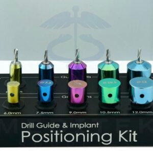 Dental Drill Guide & Implant Positioning Kit – Surgical Implant Instrument Set CE