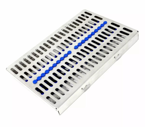 German Dental Autoclave Sterilization Cassette Rack for 20 Instruments - Image 2