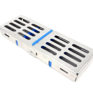 5 Pc Dental Sterilization Cassette Tray SS