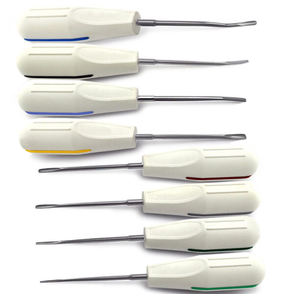 8 Piece Luxating Root Elevators Set