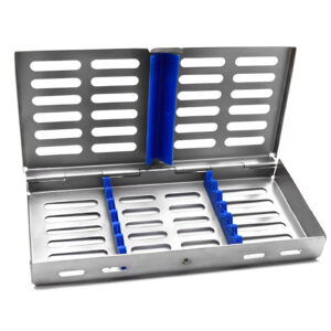 7 Pc Dental Sterilization Cassette Tray SS US