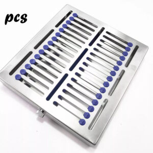 15x Dental Surgical Autoclave Sterilization Cassette Box for 15 Instruments