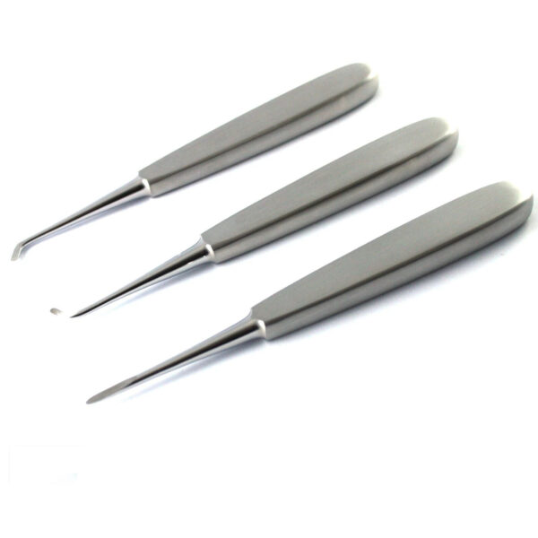 3Pc Warwick James Root Elevator Set - Image 2