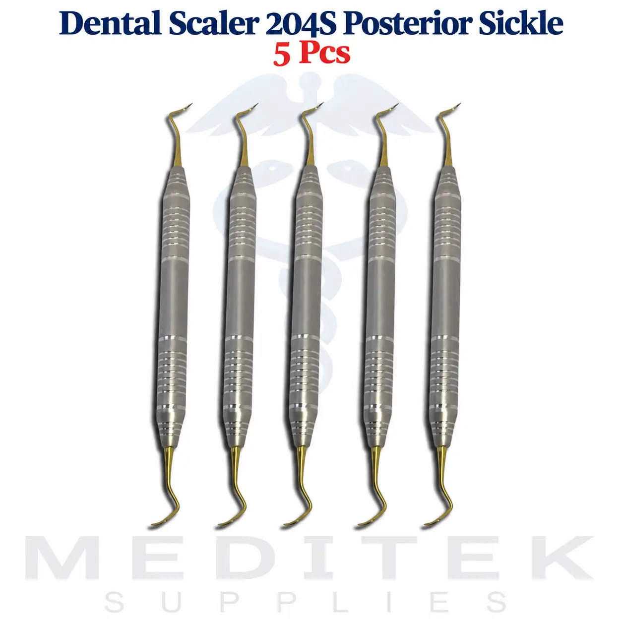 5 PCs Dental Scaler 204S Posterior Sickle #204S Instruments
