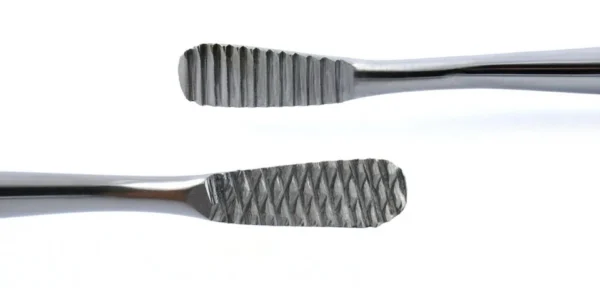 Dental Miller Bone File Cross Cut Straight 3pcs CE