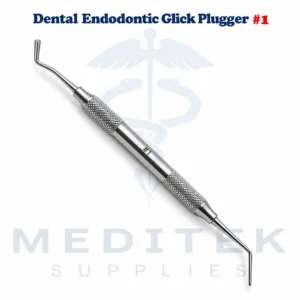 Dental Endodontic Glick #1 Blade & Root Canal Plugger – Stainless Steel CE